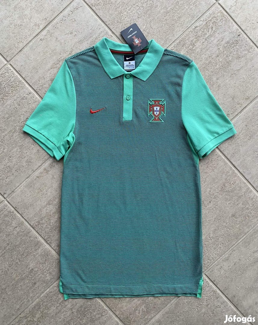 Nike Portugál nemzeti válogatottas galléros póló! Új, címkés