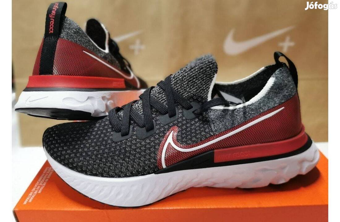 Nike React Infinity Run FK férfi 42-es futó, sport cipő. Teljesen új,