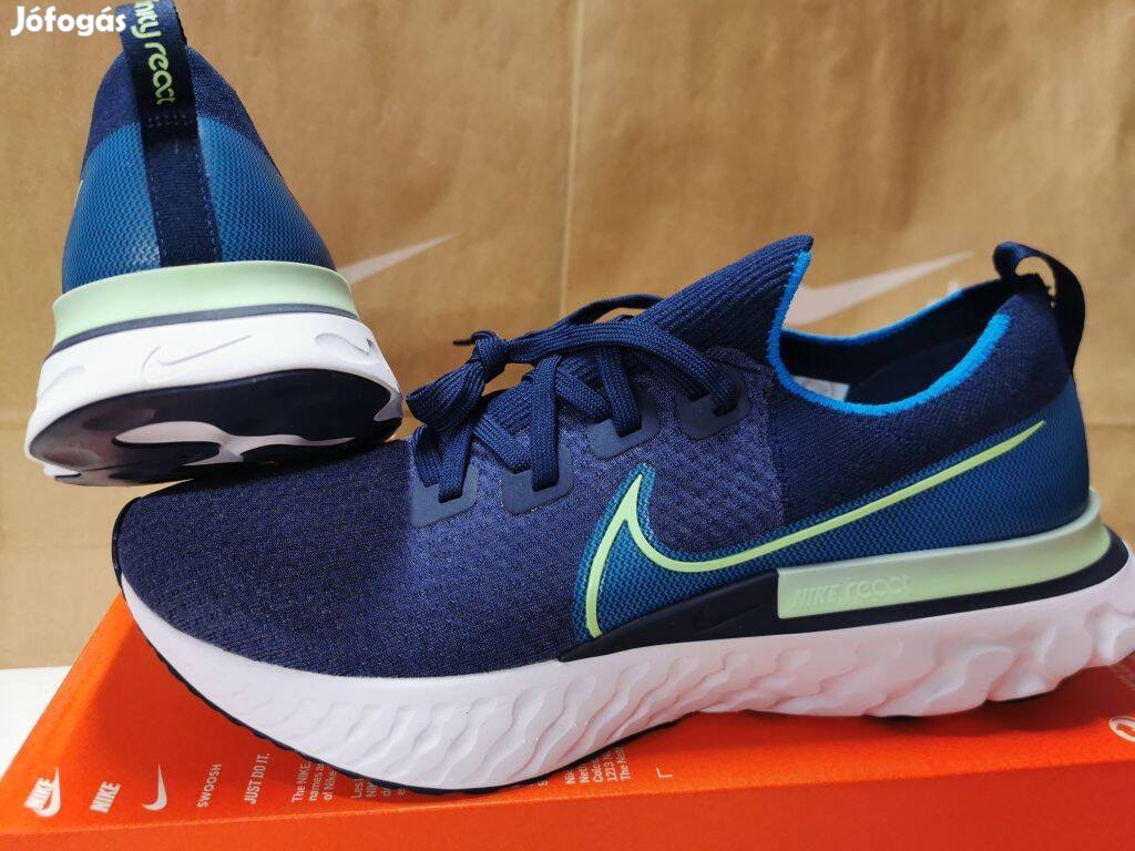 Nike React Infinity Run FK férfi 47.5-es futó, sport cipő. Teljesen új
