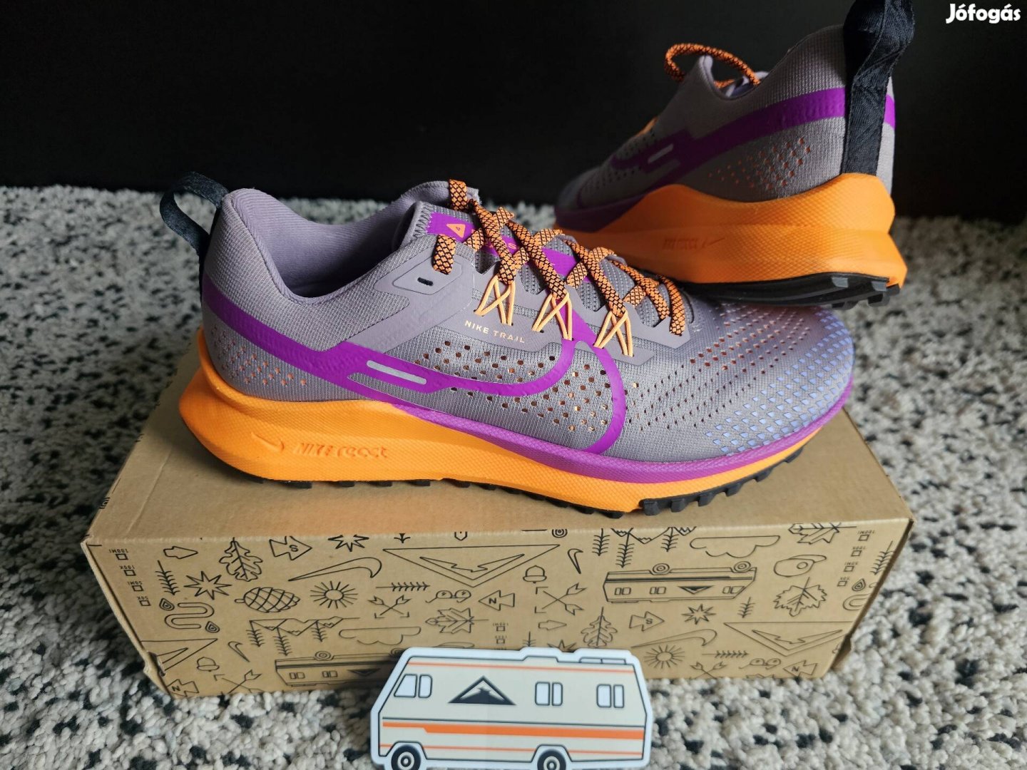 Nike React Pegasus Trail 4 terep futó cipő 40 és 42-es méretben