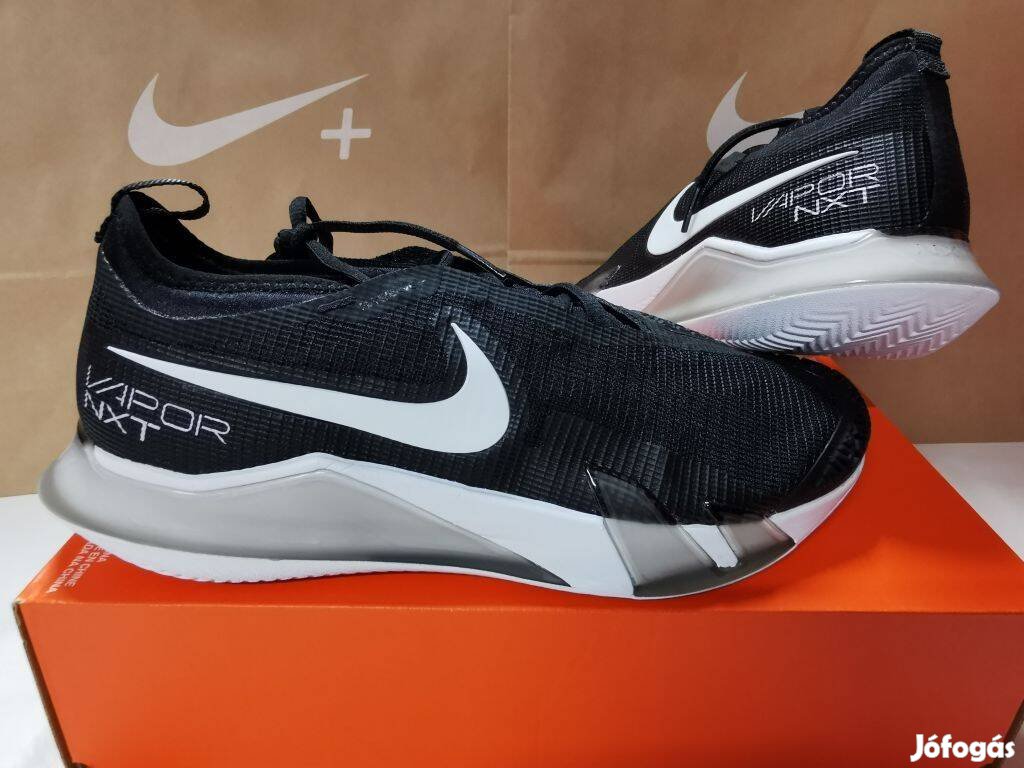Nike React Vapor Nxt Clay 39-es fekete tenisz cipő. Teljesen új, erede