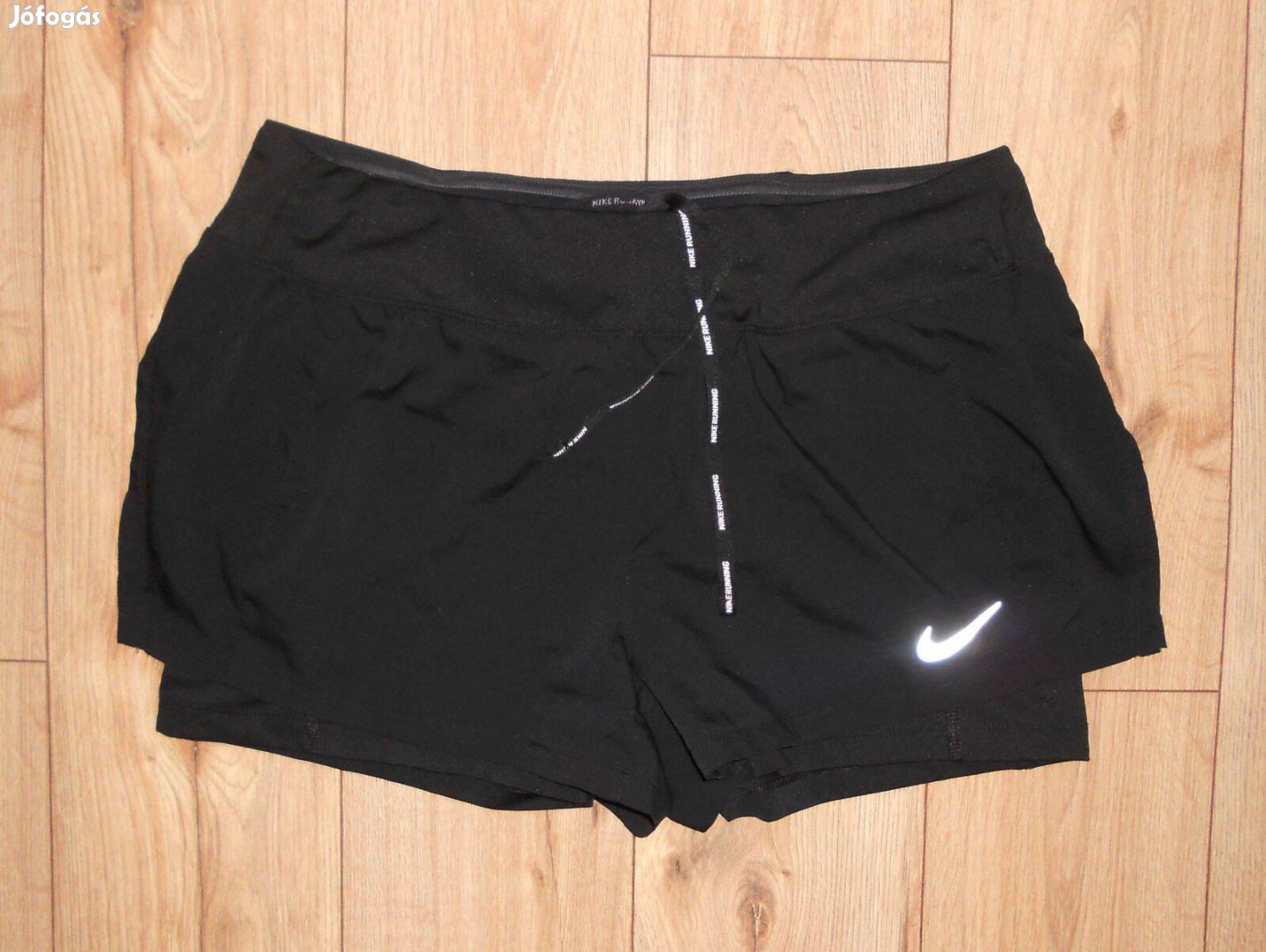 Nike Running fekete rövidnadrág (L-es)