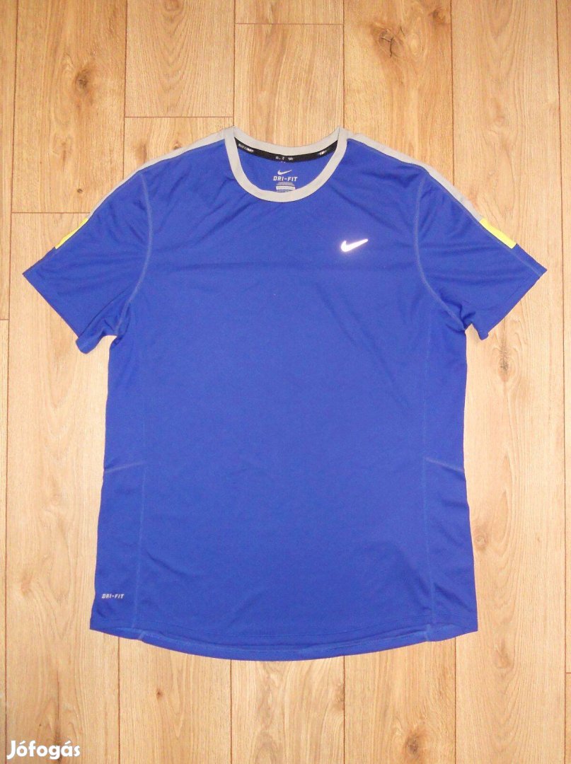 Nike Running kék rövid ujjú póló (L-es)