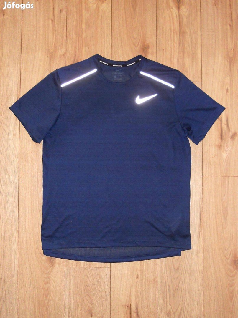 Nike Running kék rövid ujjú póló (M-es)