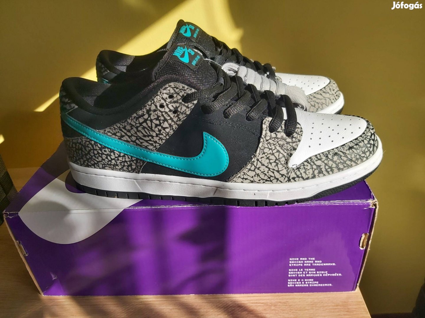 Nike SB Dunk low pro Atmos elephant print