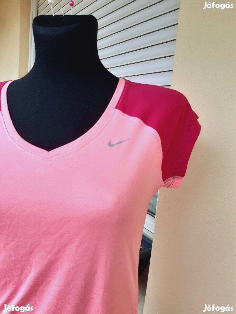 Nike S-es rózsaszin női sport felső