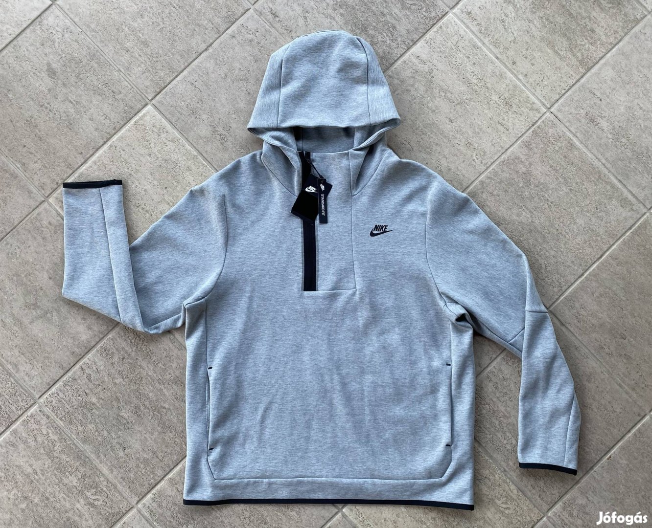 Nike Tech Fleece Halfzip Hoodie Belebújós Pulcsi! Új, eredeti!