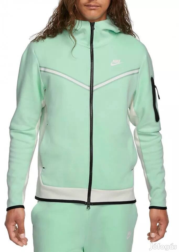 Nike Tech Fleece Pulcsi extra, ritka mentazöld színben! Új, eredeti!