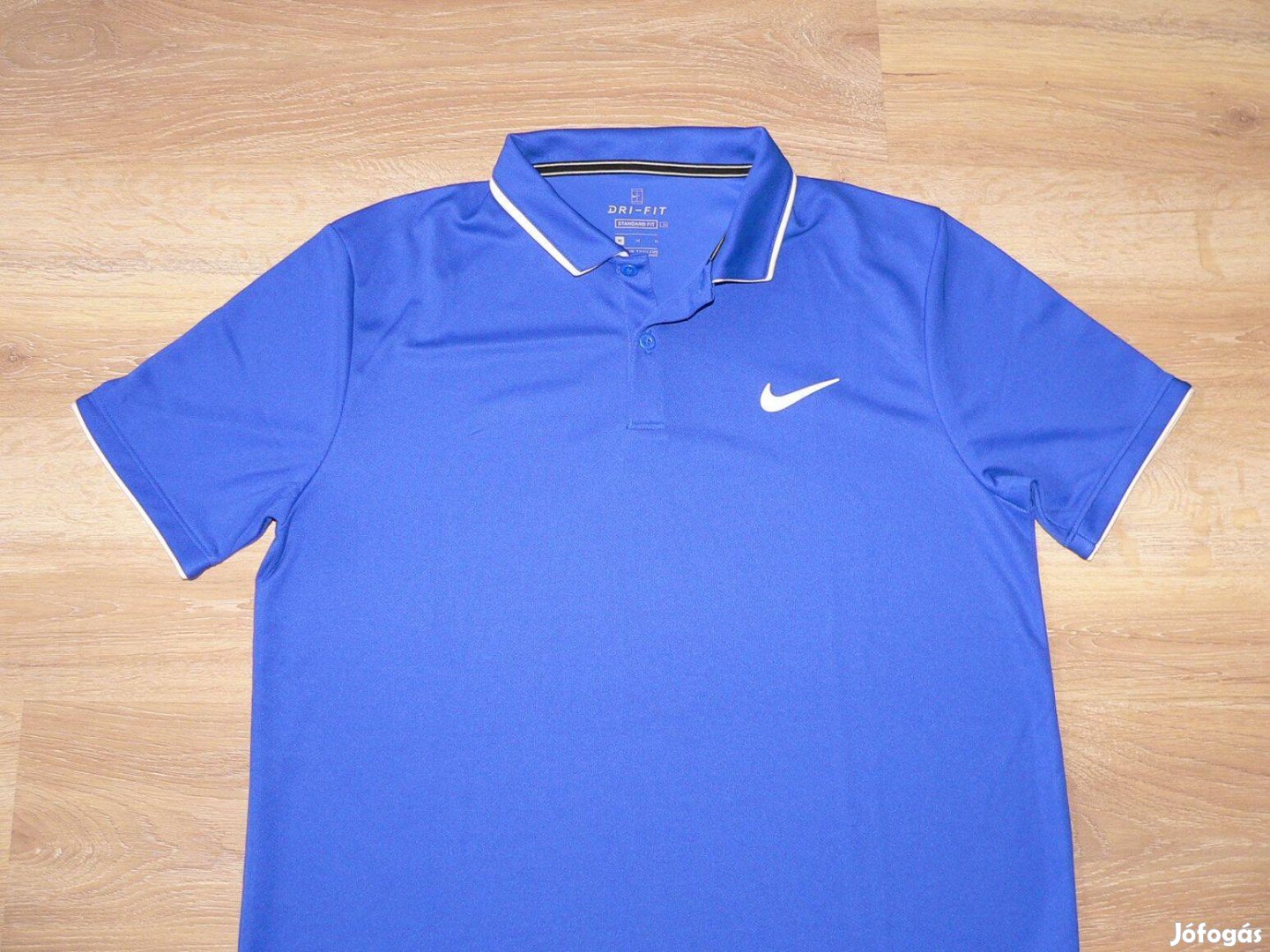 Nike Tennis rövid ujjú galléros póló (M)