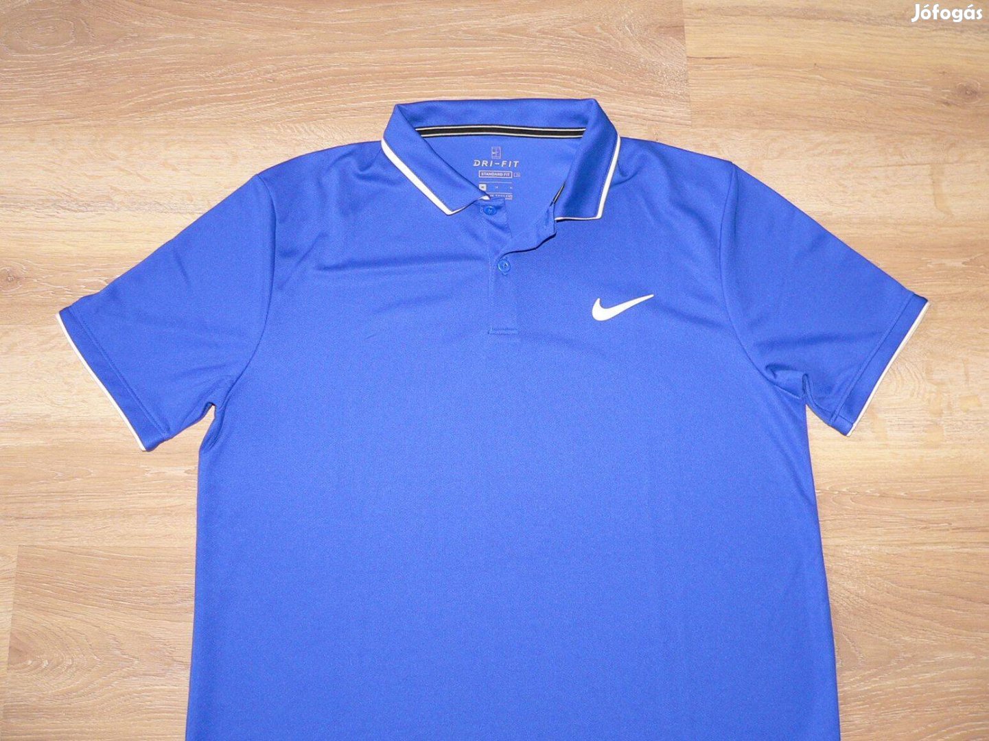 Nike Tennis rövid ujjú galléros póló (M)