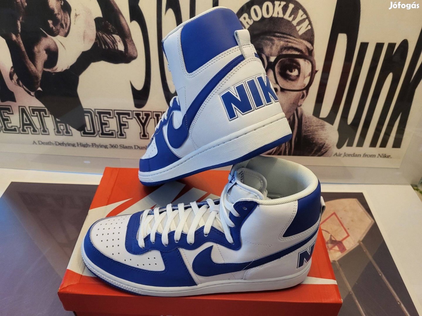 Nike Terminator High Blue cipő 45 méret, új, eredeti