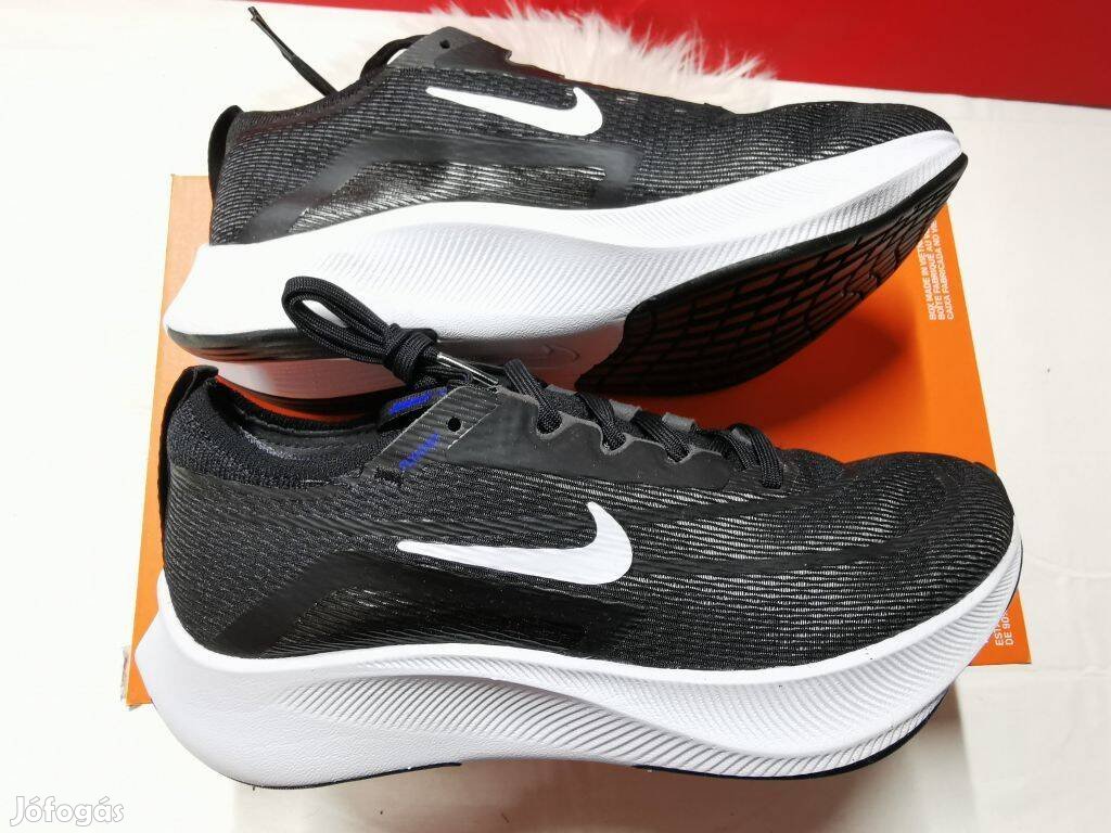 Nike Zoom Fly 4 fekete 38.5-es profi futó cipő. Teljesen új, eredeti c