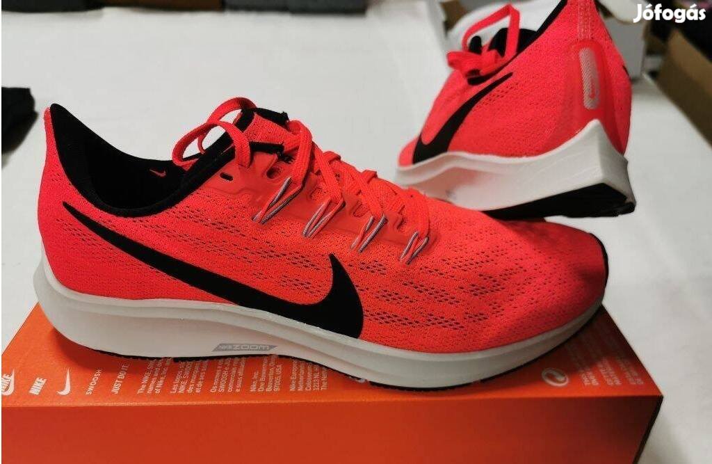 Nike Zoom Pegasus 36 narancssárga 40.5-es futó cipő. Teljesen