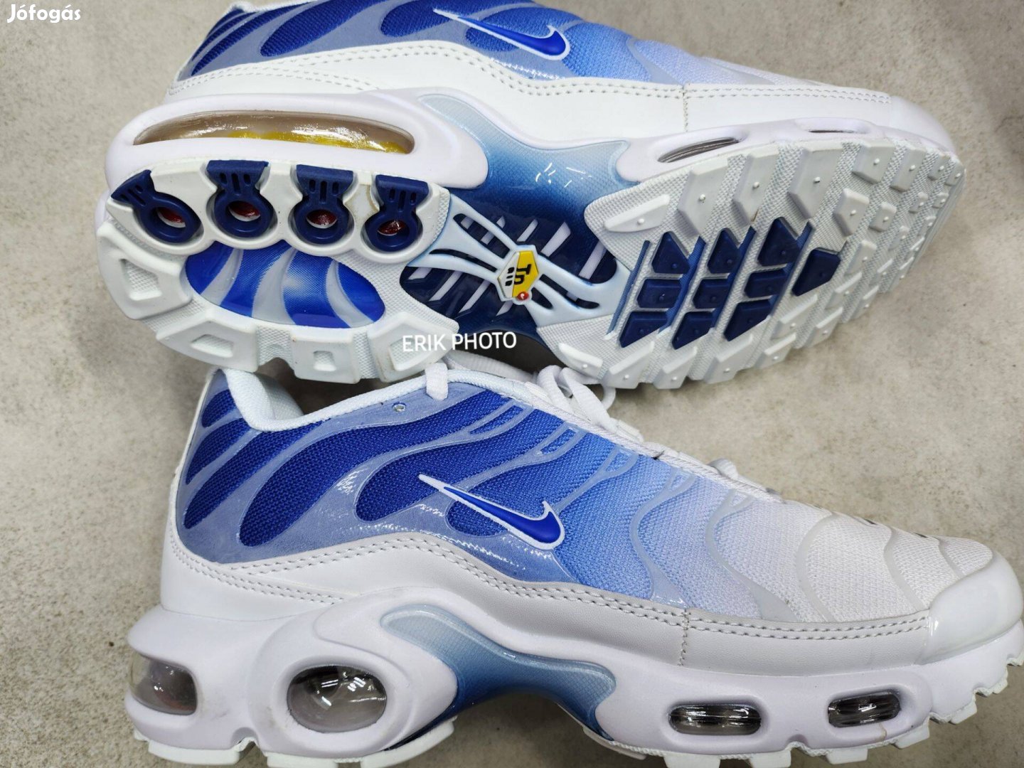 Nike air max plus White-blue cipő