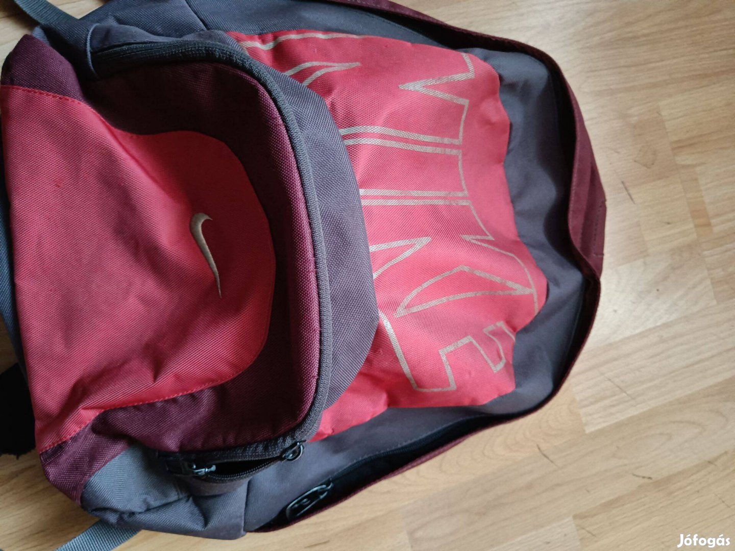 Nike bordó piros táska férfi/ fiú iskola hátitáska