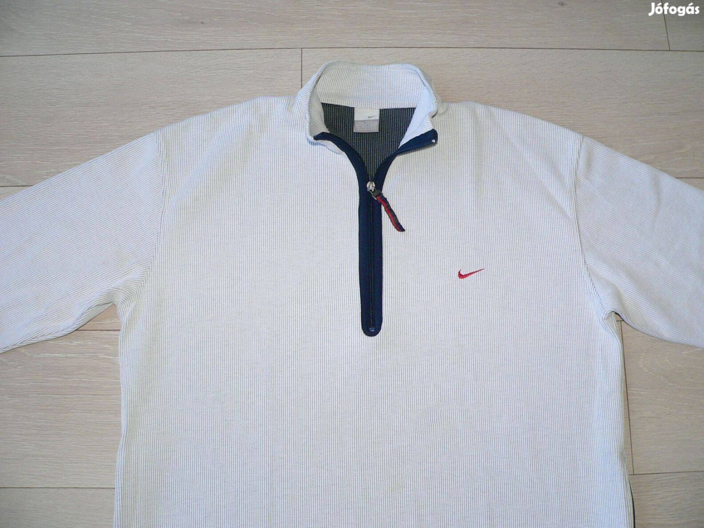 Nike cipzáras nyakú pulóver (XL)