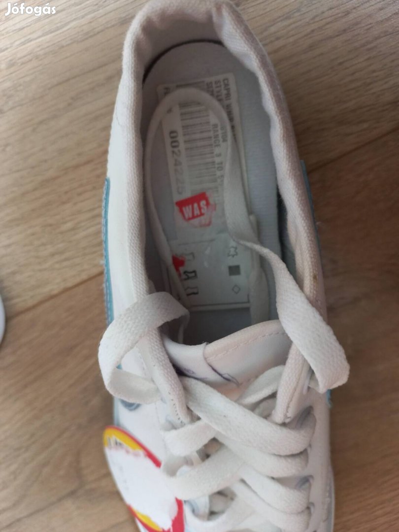 Nike fehér női utcai sportcipő 38-as Új!