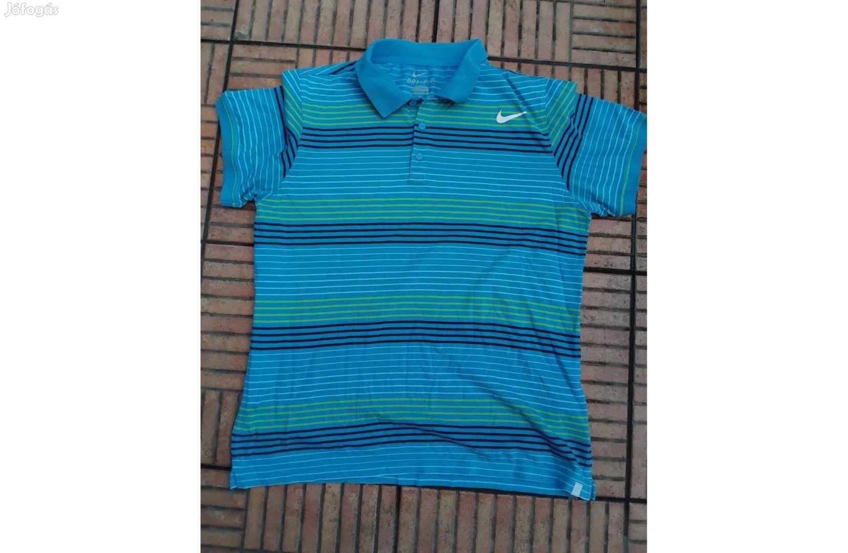 Nike galléros póló M