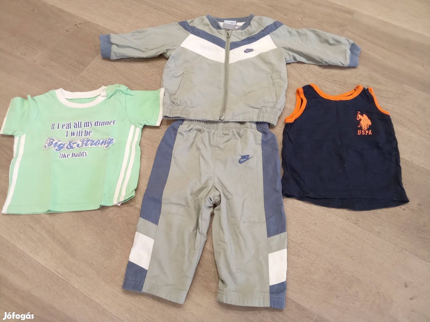 Nike melegítő+póló+Trikó.74.