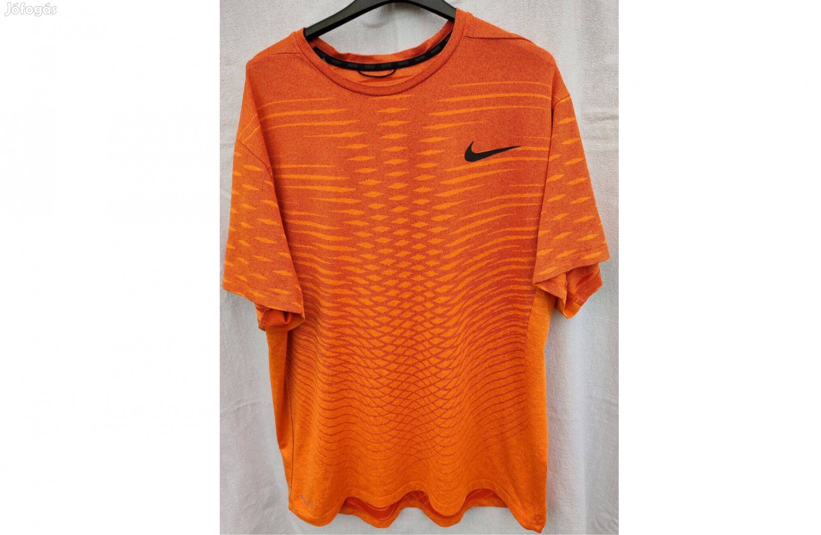 Nike narancssárga Ultimate Dry eredeti póló (XL)