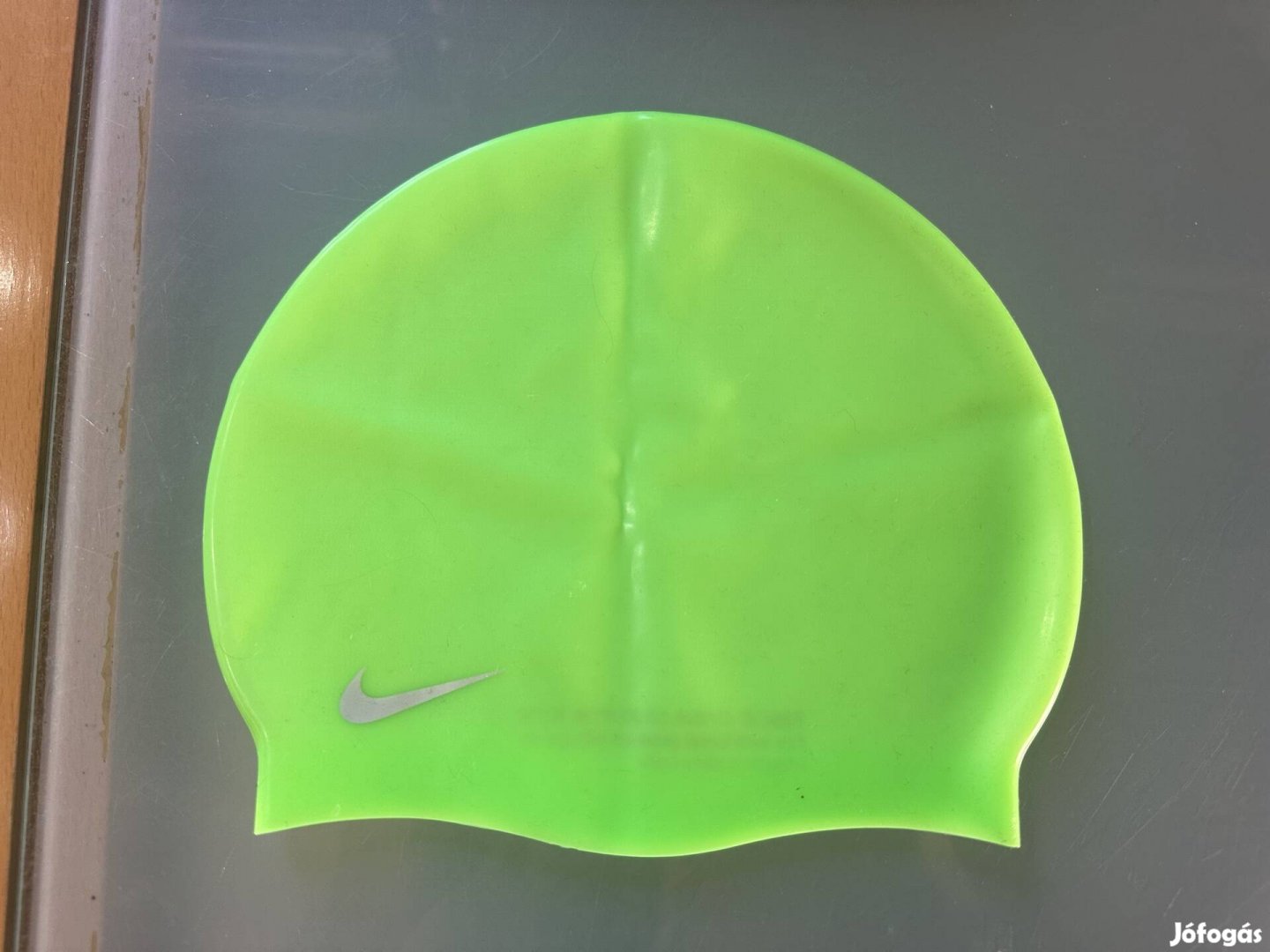 Nike neon zöld úszódapka 8-14 év