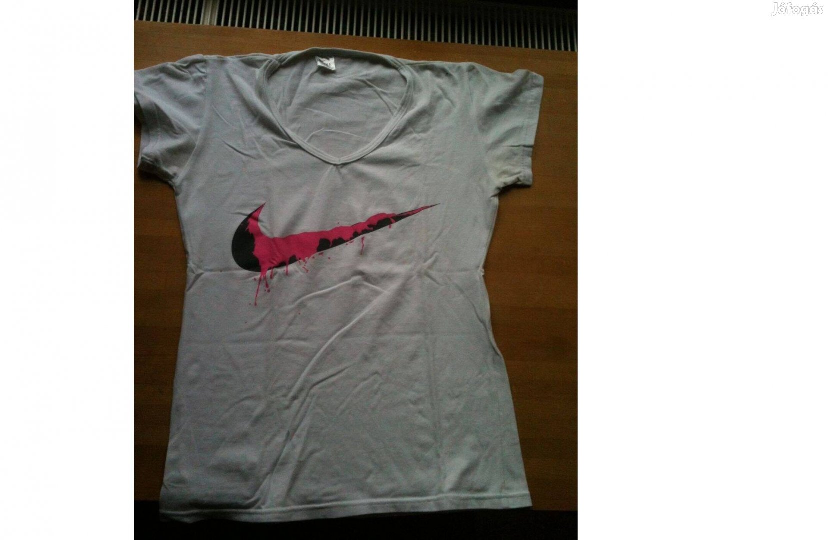 Nike női S fehér poló, sportpoló