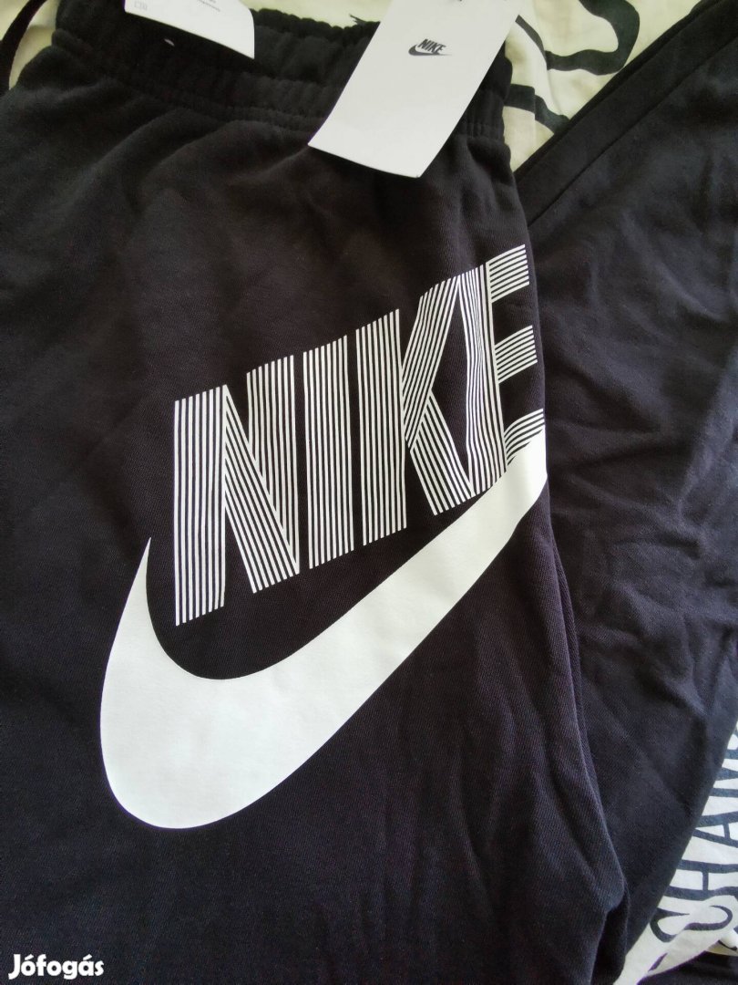 Nike női fekete pamut joggers 