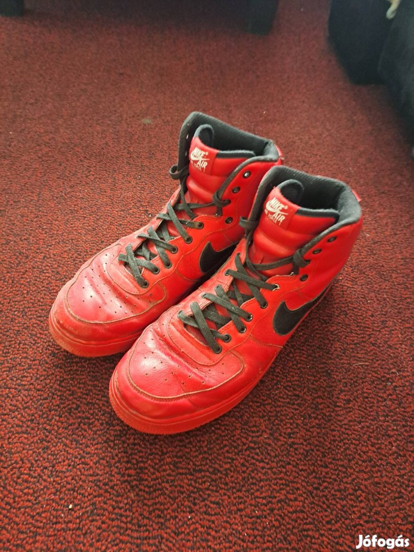 Nike piros cipő air force 1