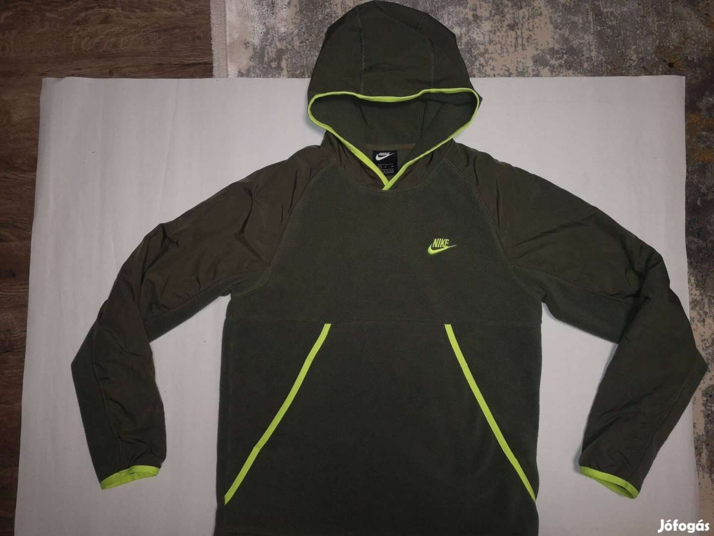 Nike polár kapucnis pulóver S/M méret