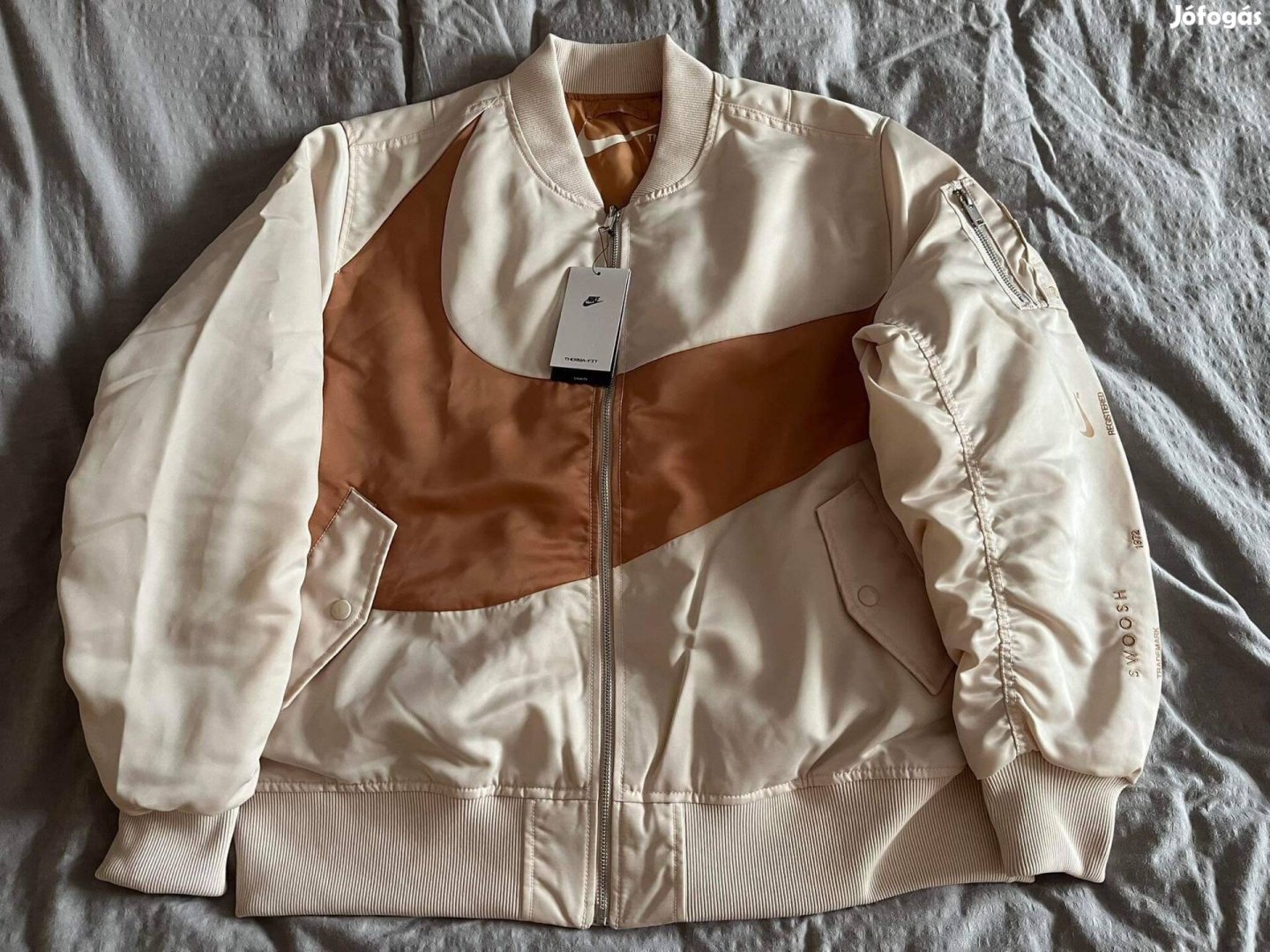 Nike swoosh bomber jacket XL kabát 