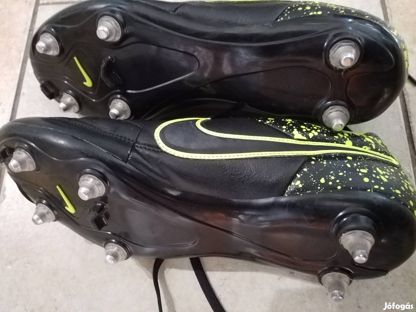 Nike valódi bőr stoplis foci cipő 42, Pécs