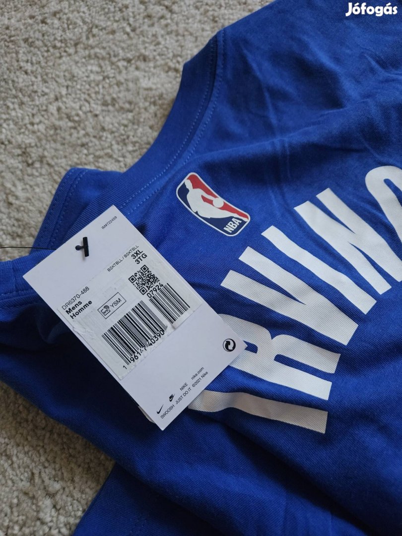 Nike x NBA Dallas Irving nagyméretű férfi póló 3xL