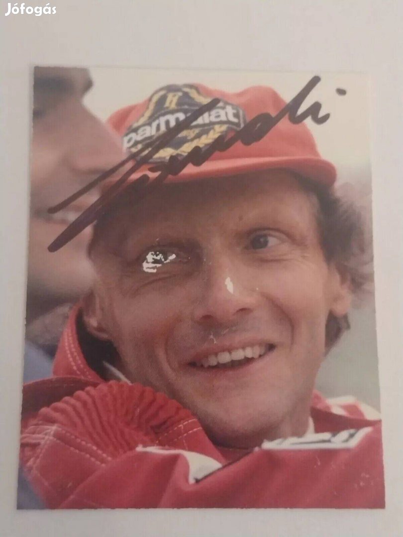 Niki Lauda aláírása