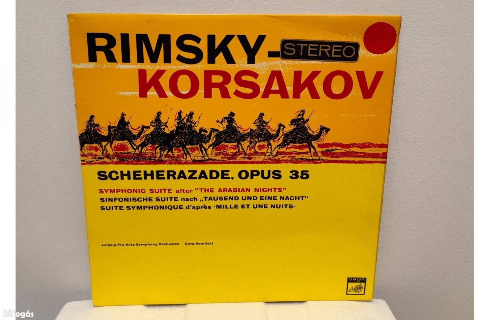 Nikolai   Rimsky  Korsakov  -  Scheherazade,  Opus  35    LP