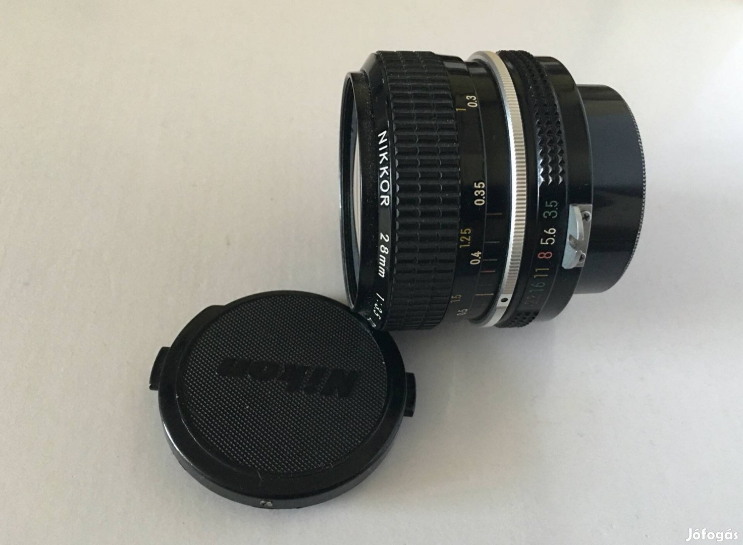 Nikon 3.5/28 mm AI-S nagylátószögű objektív eladó