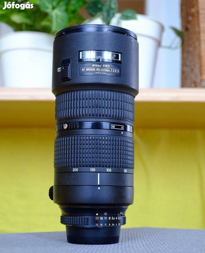 Nikon 80-200mm f2.8 AF-D objektív