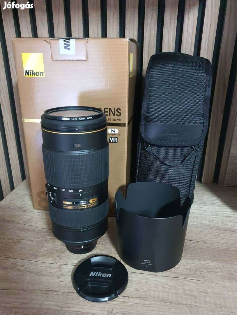 Nikon 80-400mm AF-S FX VR G ED N Teleobjektív