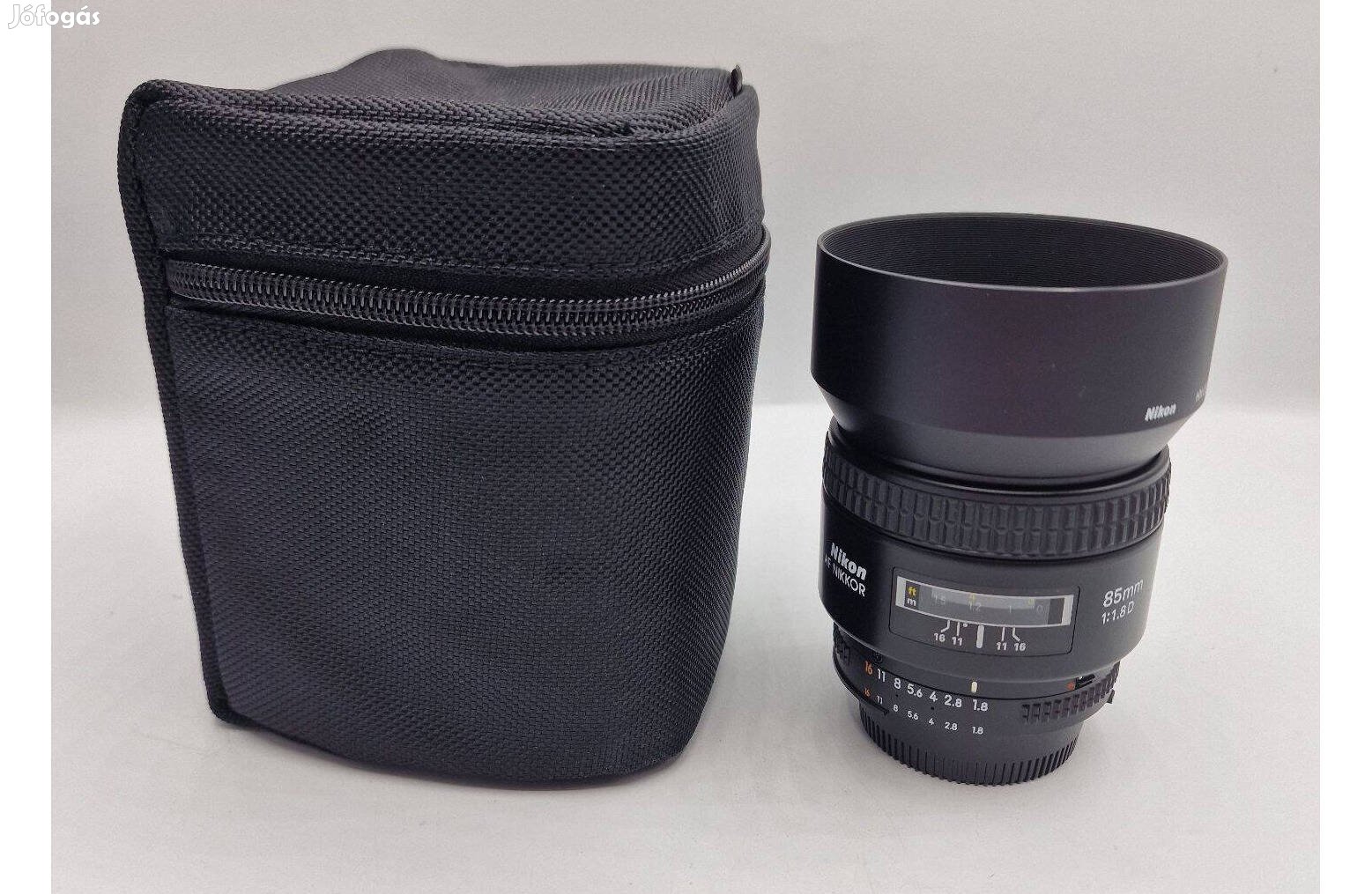 Nikon AF 85mm f/1.8 D objektív, használt, 1 év garancia