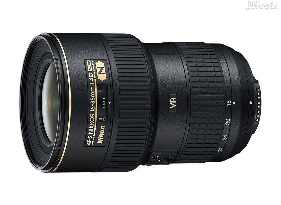 Nikon AF-S 16-35 4 VR objektív 16-35mm | 6 hó magyar garancia!