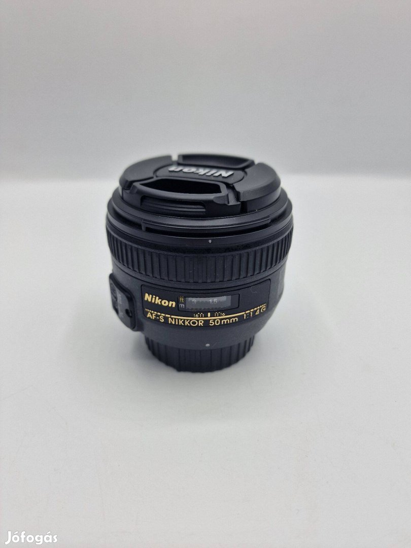 Nikon AF-S 50mm f/1.4G objektív, használt