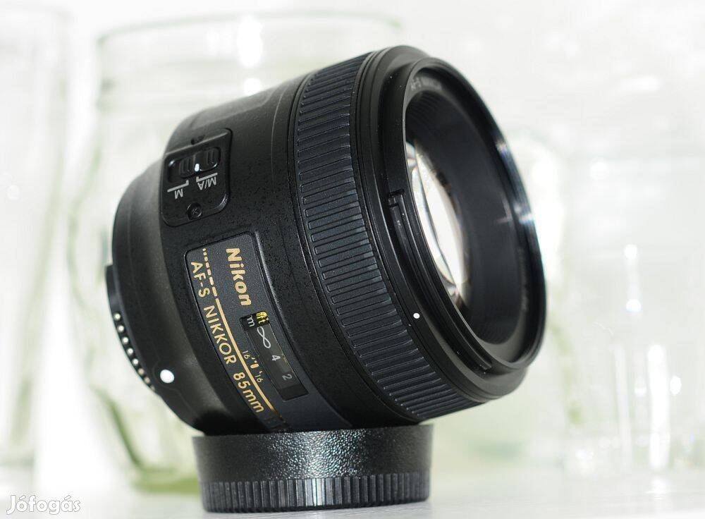 Nikon AF-S 85mm 1.8 G újszerű, hibátlan objektív