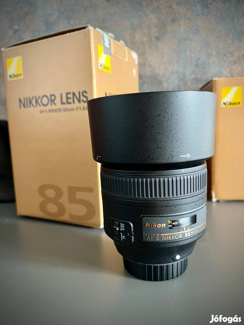 Nikon AF-S 85mm f/1.8G újszerű