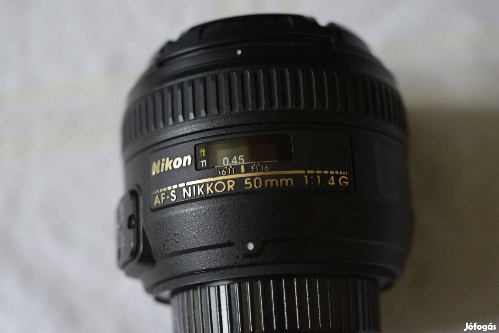 Nikon AF-S Nikkor 50mm f1.4G - Újszerű, minden tartozék