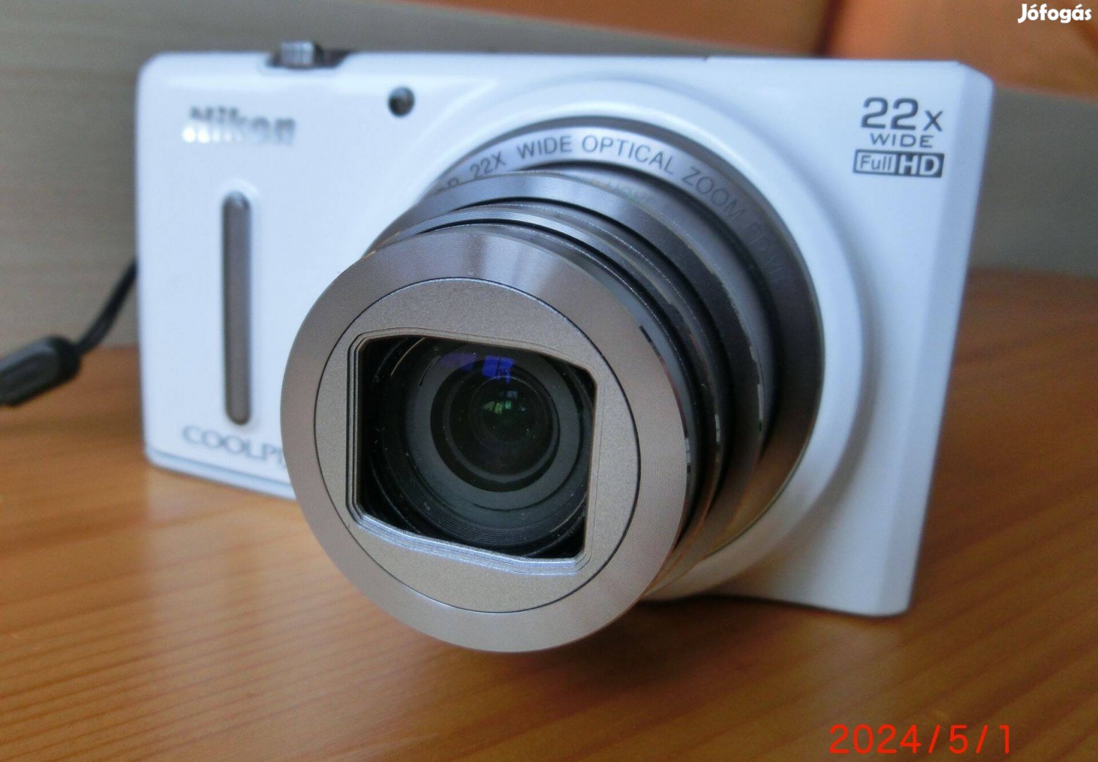 Nikon Coolpix S9600 digitális 16 Mp 22x zoom fényképezőgép