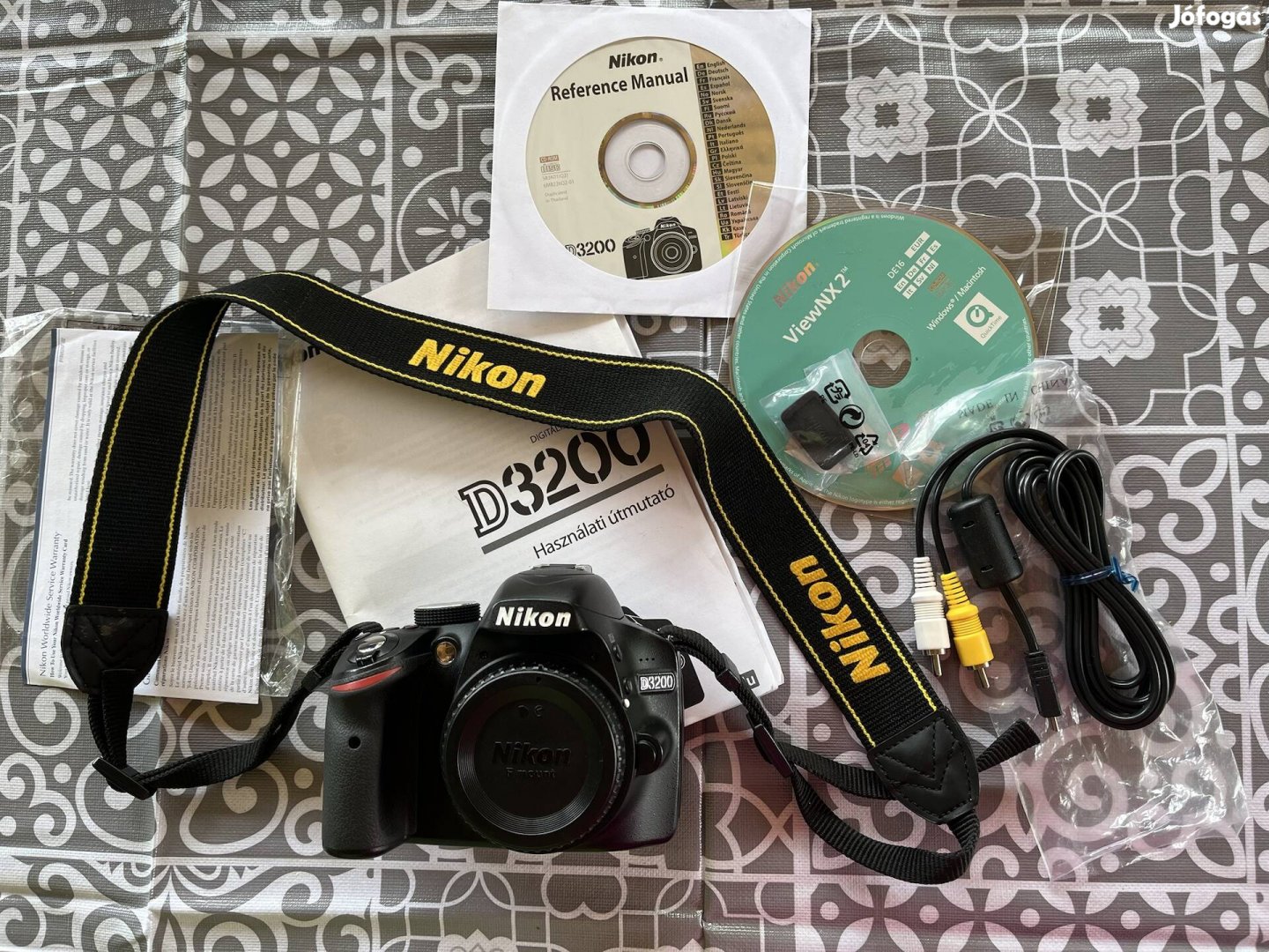 Nikon D3200 fényképezőgép