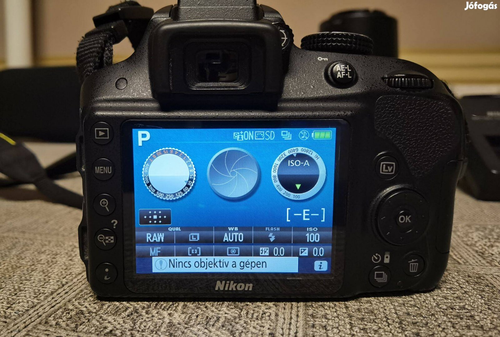 Nikon D3300 szett, 2 objektívvel eladó