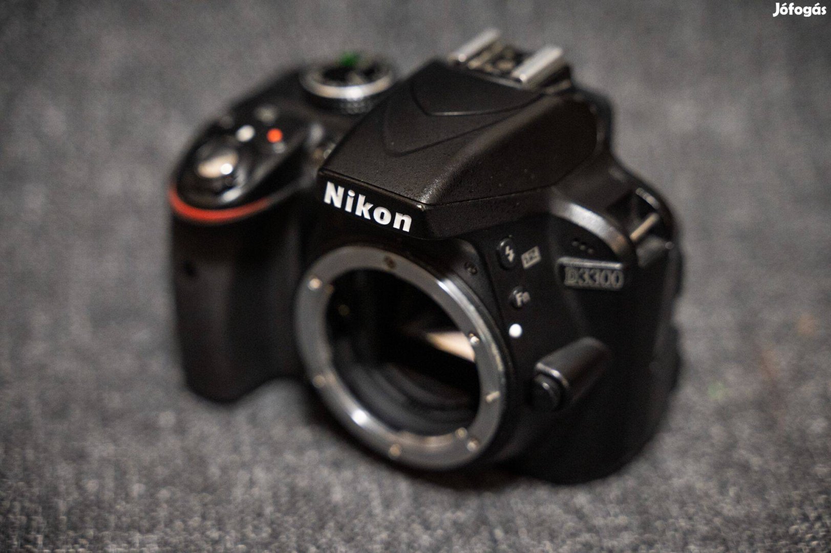 Nikon D3300 váz (olvasd el)