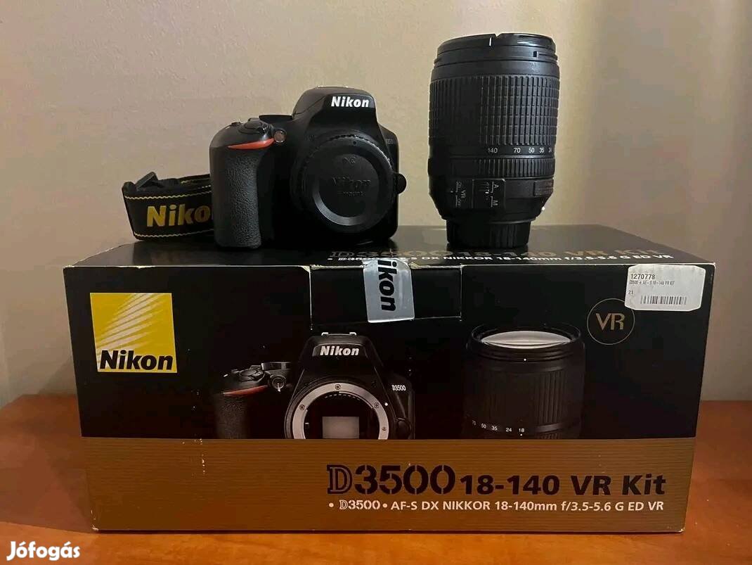 Nikon D3500 fényképezőgép 