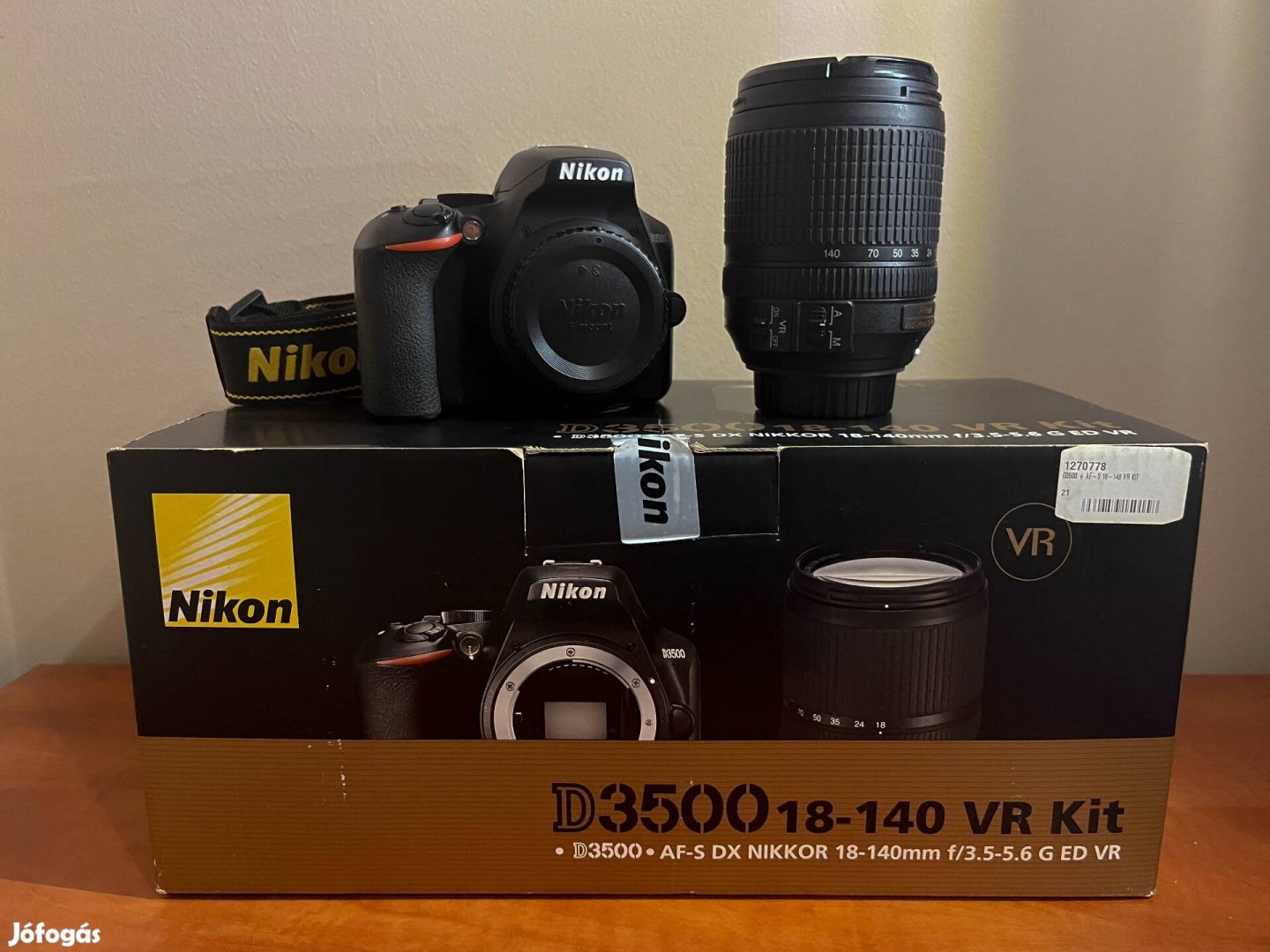 Nikon D3500 fényképezőgép eladó 