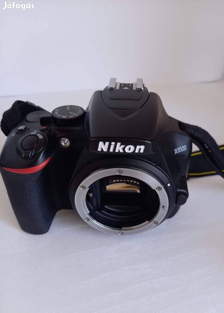 Nikon D3500 kit (18-55mm f/3.5-5.6G VR) használt